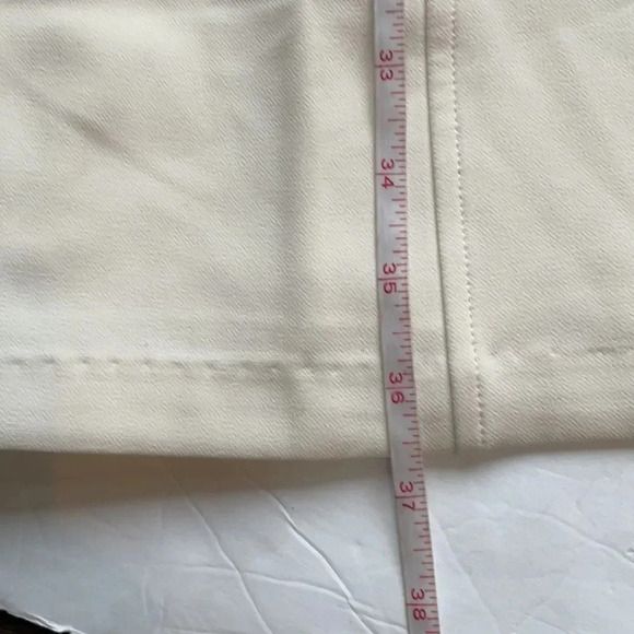 Lark & Ro short sleeved midi dress, cream. NWT! Size 12 - Picture 8 of 12